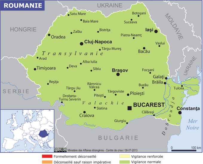Roumanie - Ministère de l'Europe et des Affaires étrangères