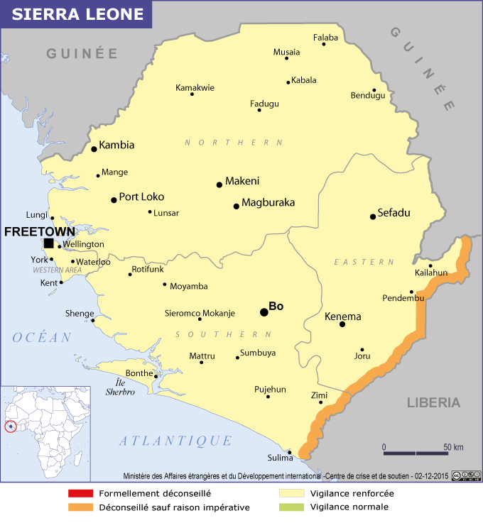 Sierra Leone - Ministère de l'Europe et des Affaires étrangères