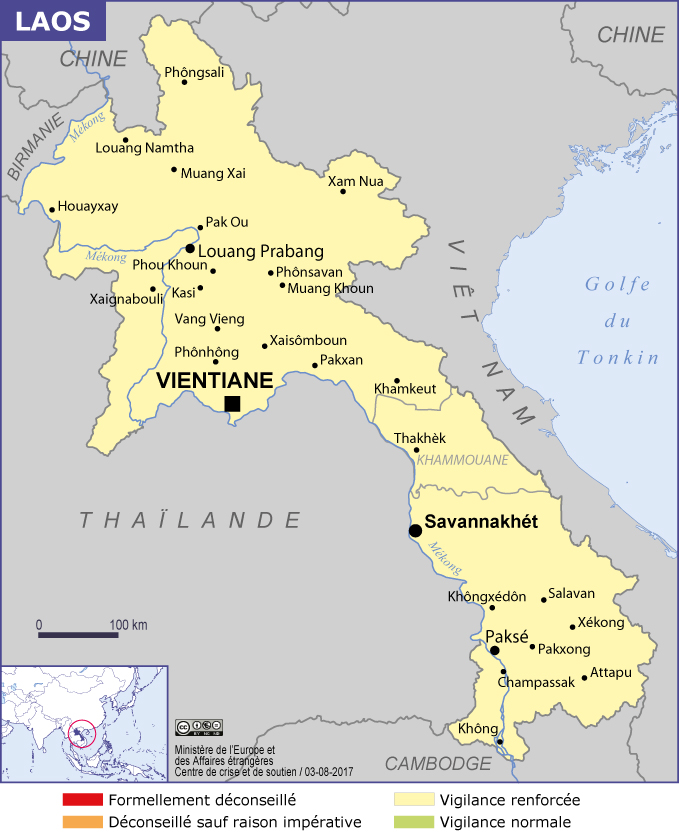 Laos - Ministère de l'Europe et des Affaires étrangères