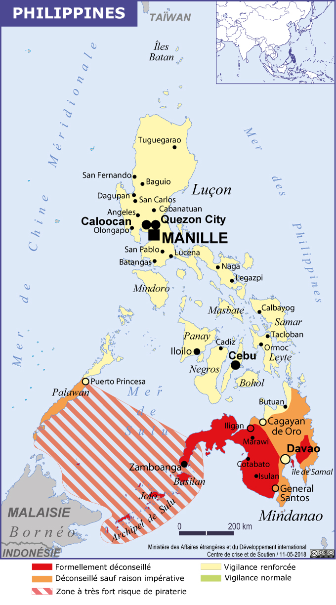 Philippines - Ministère de l'Europe et des Affaires étrangères