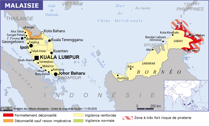 Malaisie - Ministère de l'Europe et des Affaires étrangères