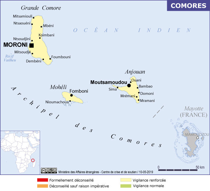 Comores - Ministère de l'Europe et des Affaires étrangères