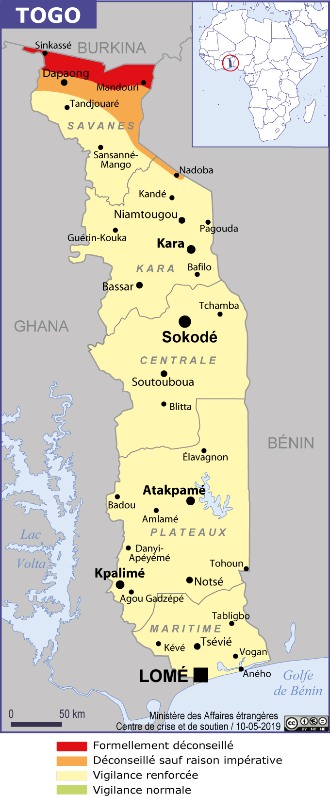 Togo - Ministère de l'Europe et des Affaires étrangères