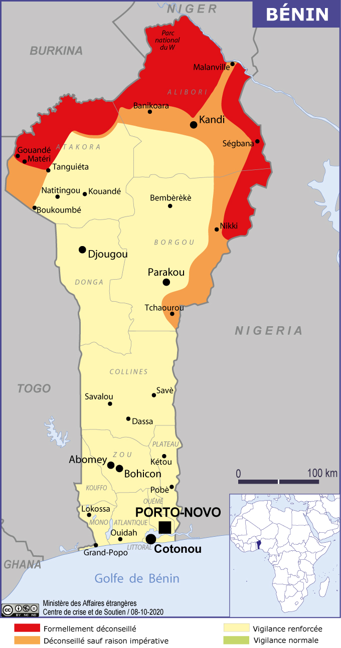 Bénin - Ministère de l'Europe et des Affaires étrangères