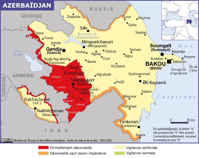 Azerbaïdjan - Ministère de l'Europe et des Affaires étrangères