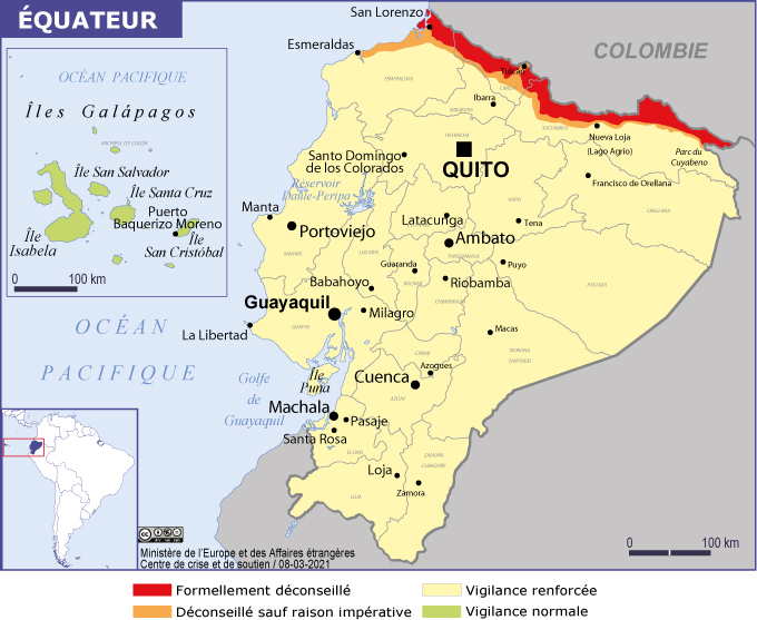 Equateur - Ministère de l'Europe et des Affaires étrangères