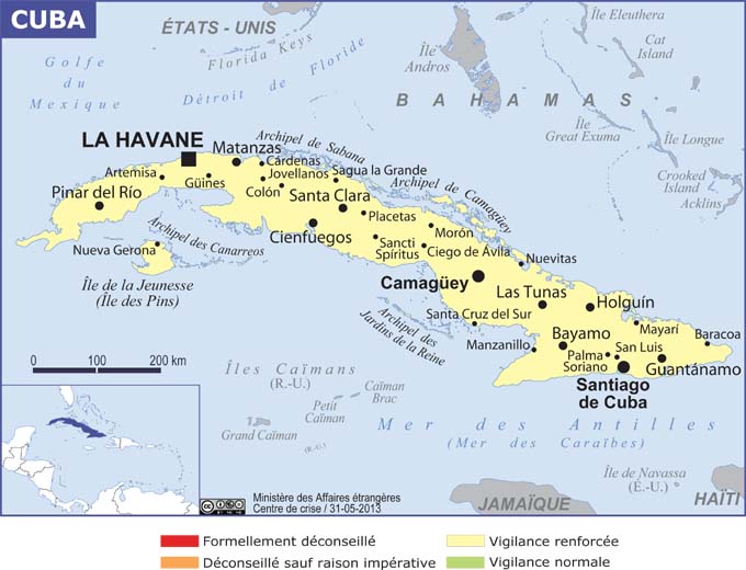 Cuba - Ministère de l'Europe et des Affaires étrangères