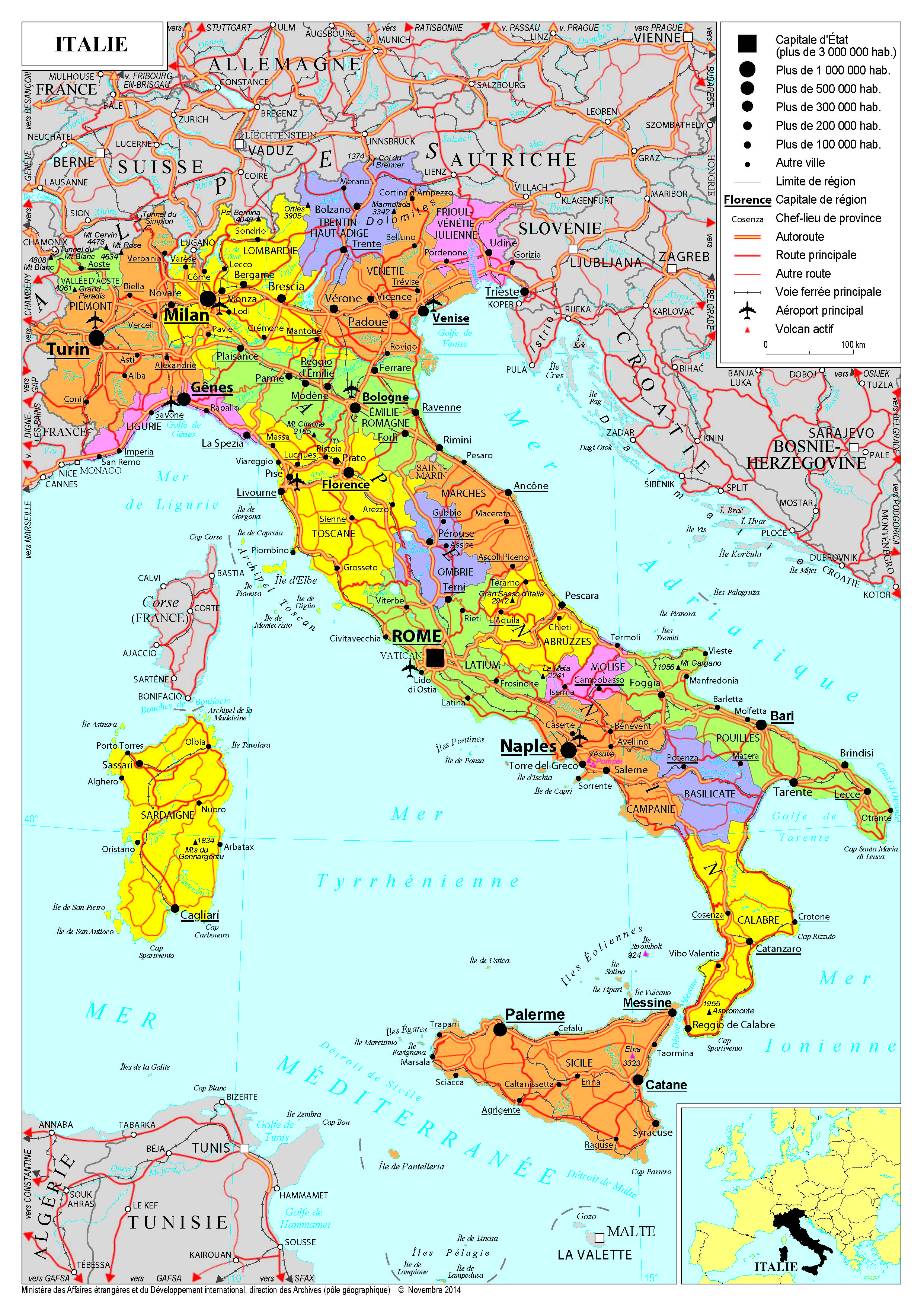 La construction de l'Etat italien