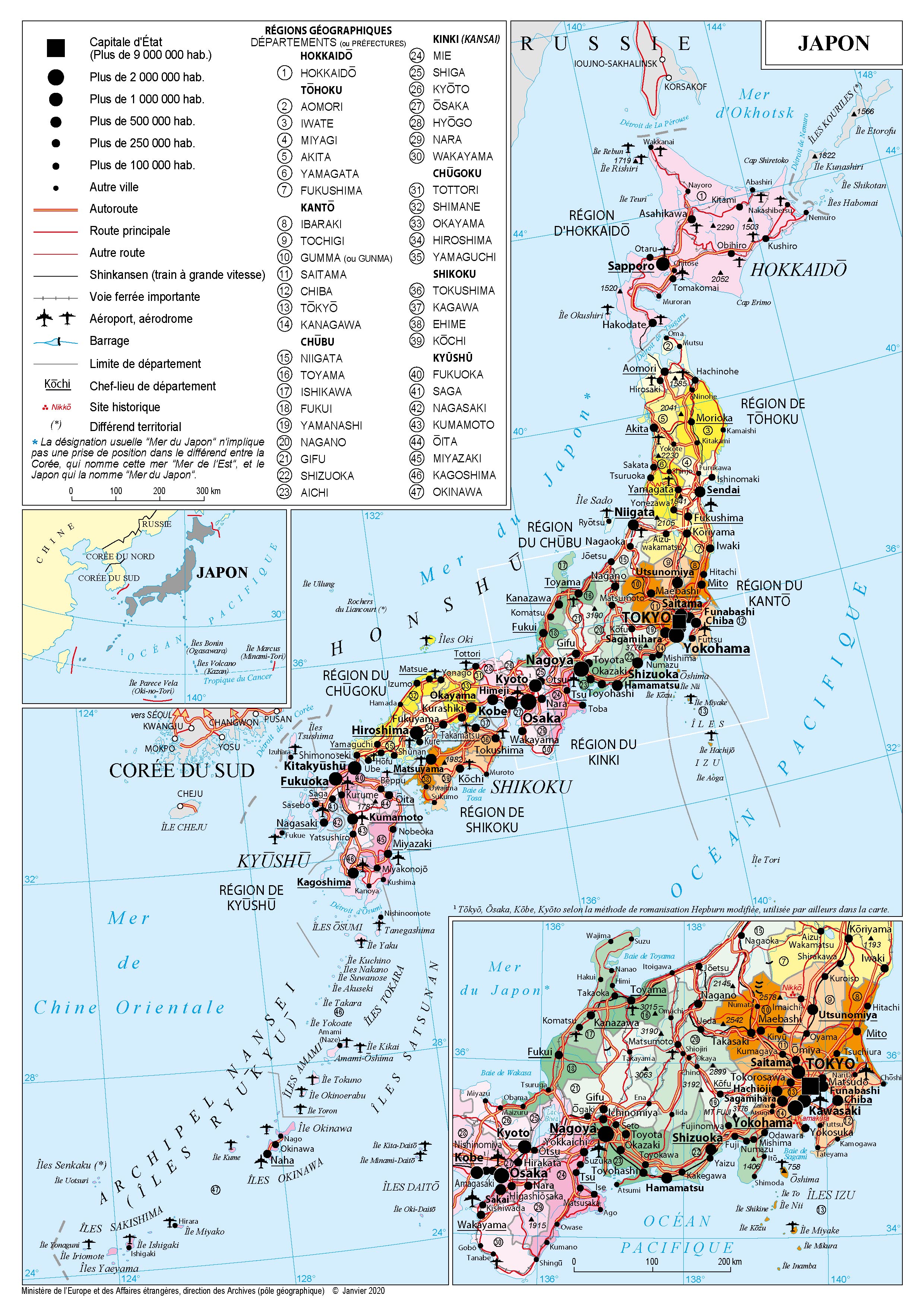 Présentation du Japon - Ministère de l'Europe et des Affaires étrangères
