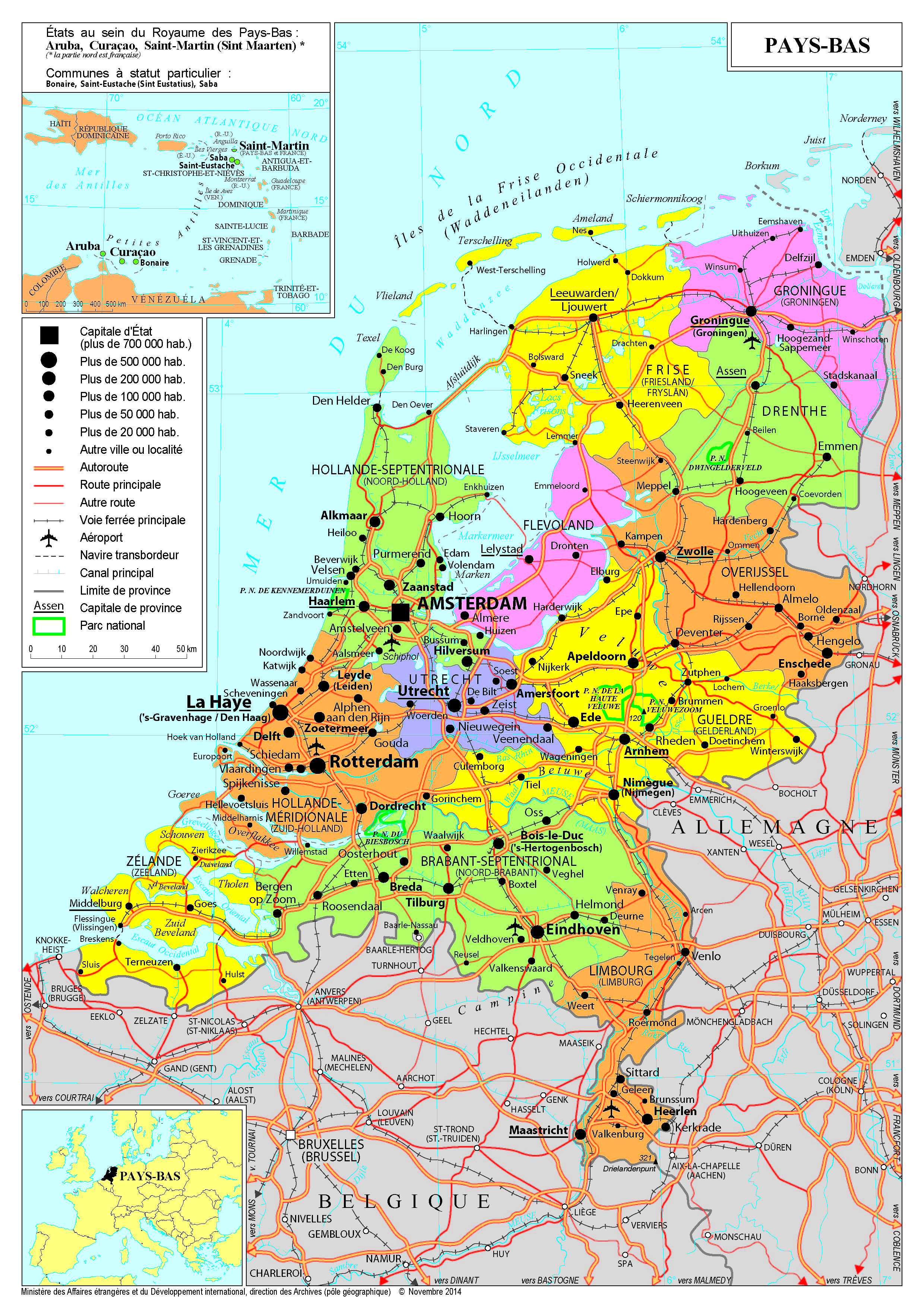 Présentation des Pays-Bas - Ministère de l'Europe et des ...