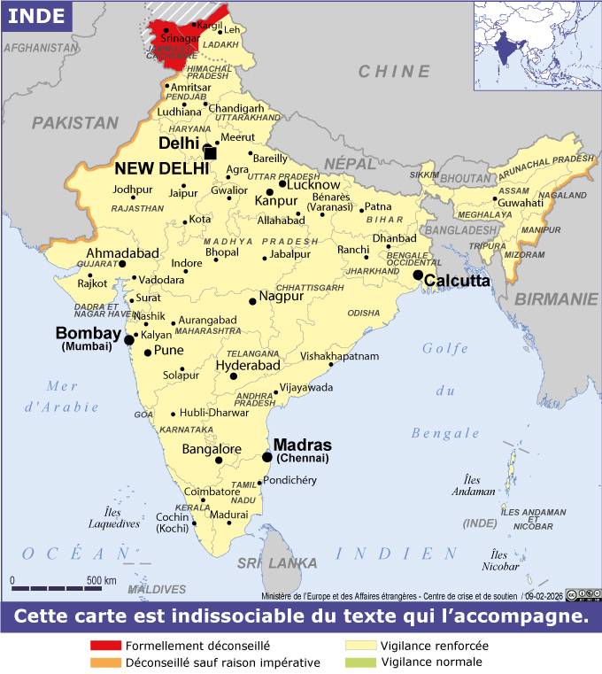 carte de vigilance