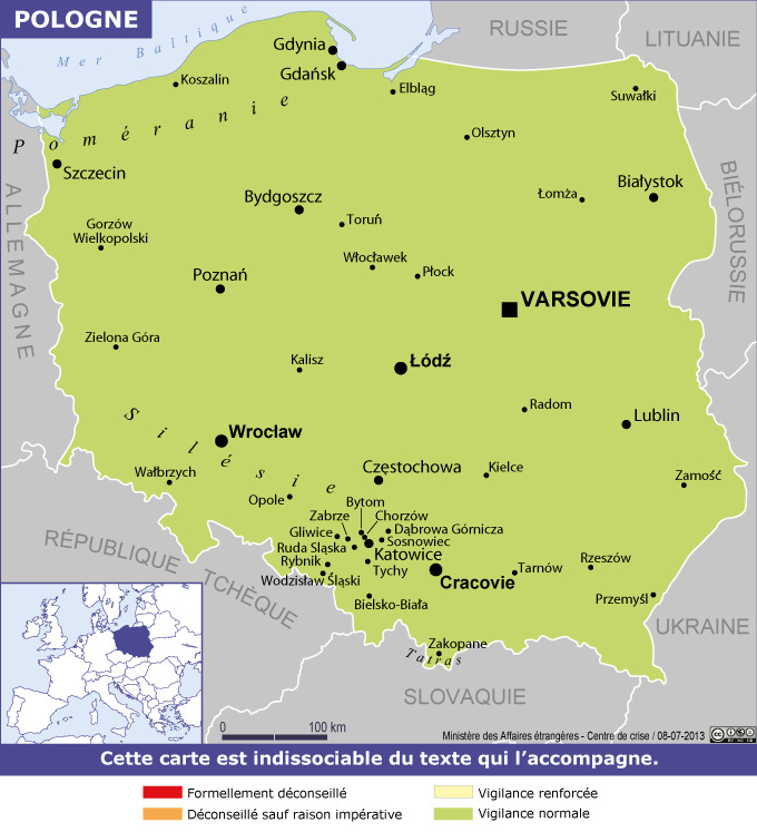 carte de vigilance