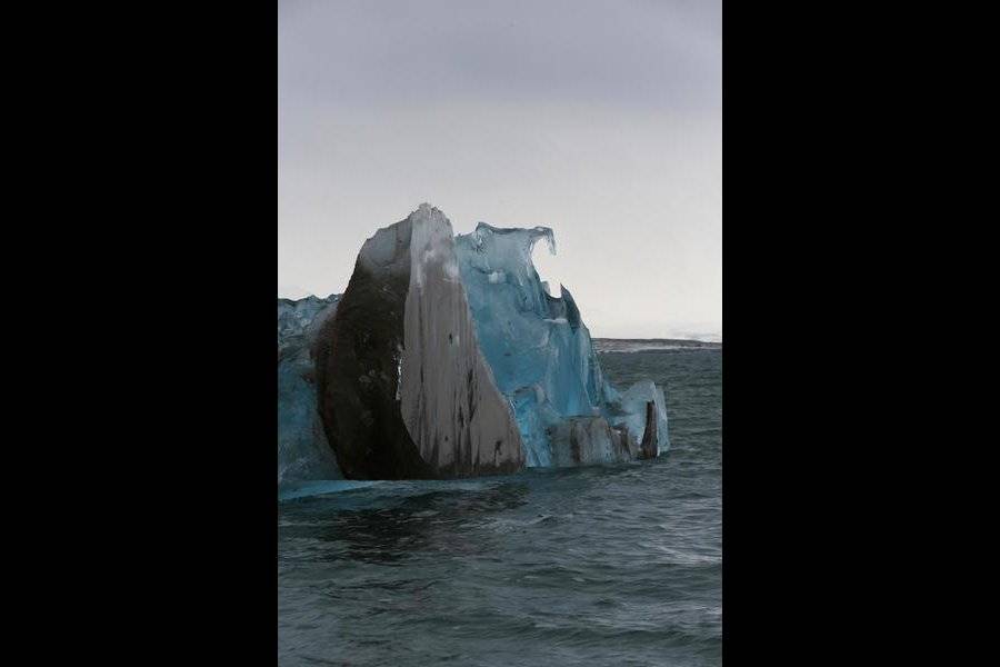 Image Diaporama - Icebergs au large de l'île du Spitzberg (nord (...)