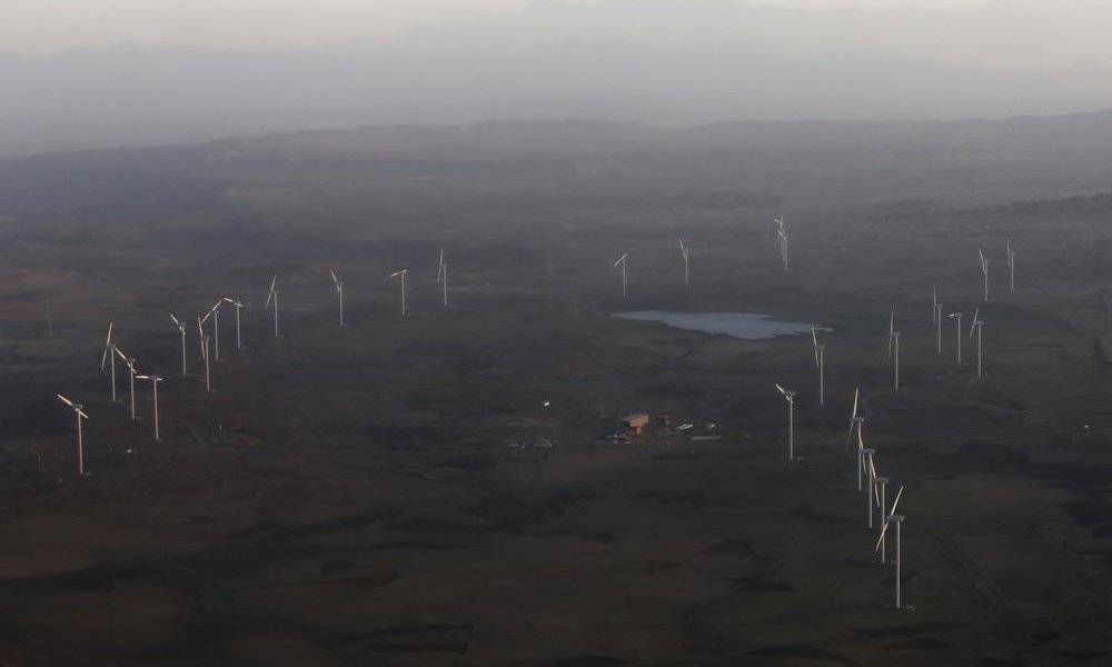 Image Diaporama - Ferme éolienne d'Ashegoda (120 MW) où sont (...)