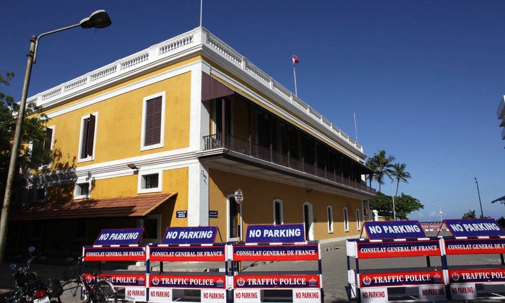 Image Diaporama - Consulat général de France à Pondichéry : vue (...)