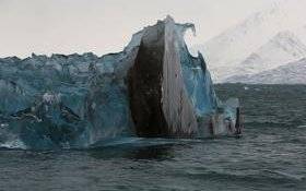 Image Diaporama - Icebergs au large de l'île du Spitzberg (...)