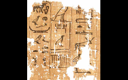 Image Diaporama - Papiro datado del periodo de Keops, el papiro (...)