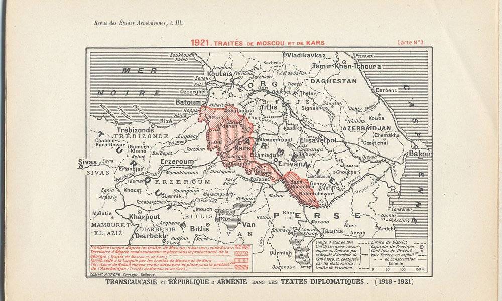 Image Diaporama - Carte des traités soviéto-turcs de Moscou (16 (...)