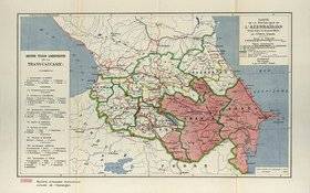 Image Diaporama - Carte de la République de l'Azerbaïdjan, Paris, (...)