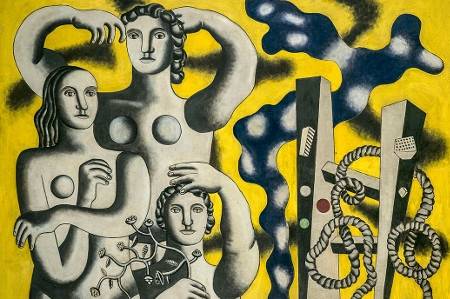 Illust: Fernand Léger, "Compo, 147.8 ko, 450x299