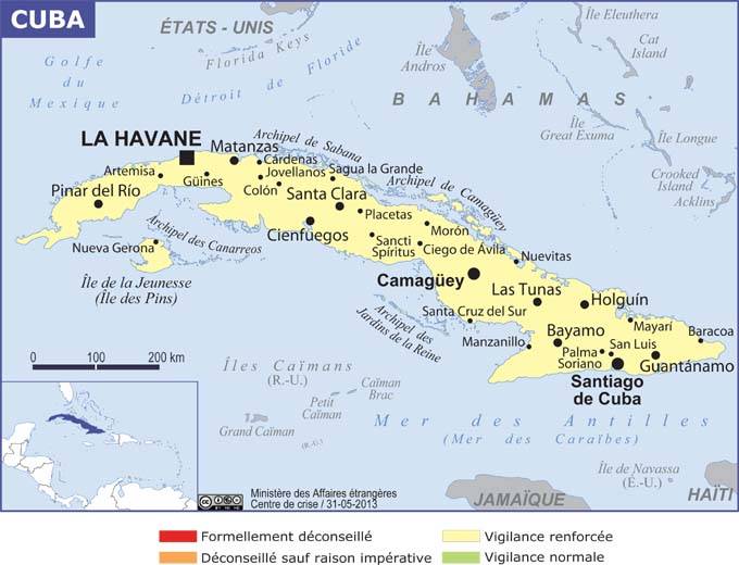 Cuba - Ministère de l'Europe et des Affaires étrangères