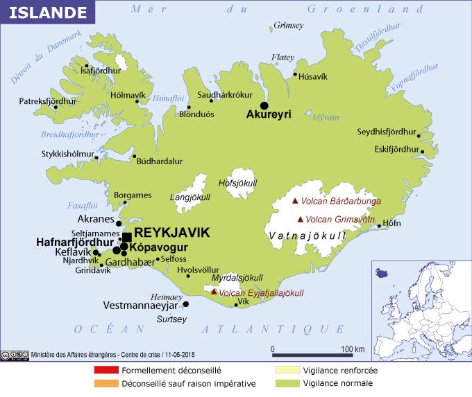 Islande - Ministère de l'Europe et des Affaires étrangères