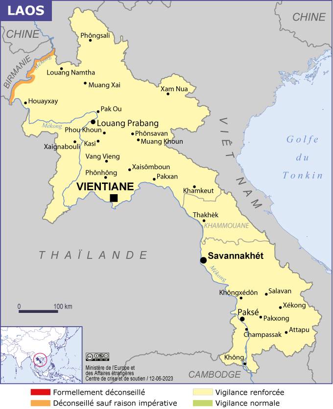 Laos - Ministère de l'Europe et des Affaires étrangères