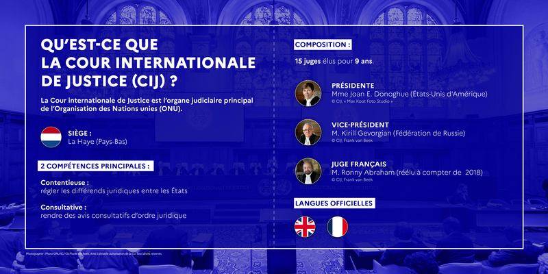 Cour internationale de justice (CIJ) - Ministère de l’Europe et des