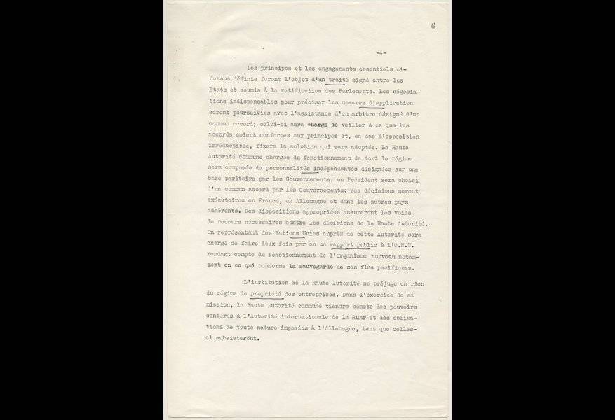 Slideshow - Déclaration Schuman du 9 mai 1950 (4/4) © (...)